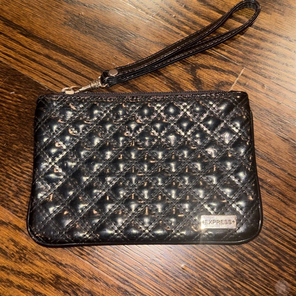 Vintage express  wristlet